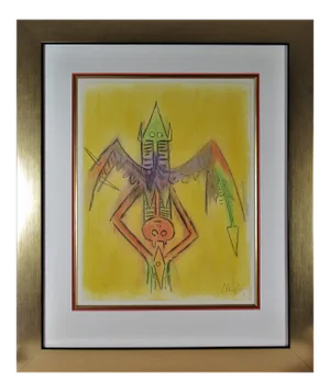 Wifredo Lam, Innocence, from the suite, Pleni Luna., 1974