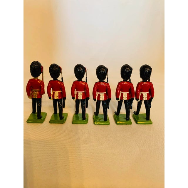 Churchill’s Fine Miniature Scots Guards Figures Made in Scotland This set of 6 Tiny Scots Guards figures; includes 1...