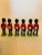 Churchill’s Fine Miniature Scots Guards Figures Made in Scotland This set of 6 Tiny Scots Guards figures; includes 1...