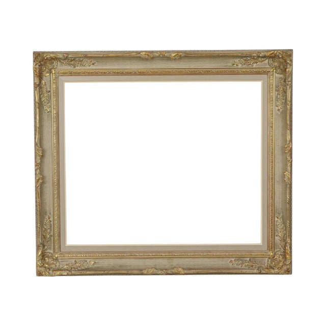Classic Baroque Gold Frame Wooden Frame, 1950s For Sale - Image 13 of 15