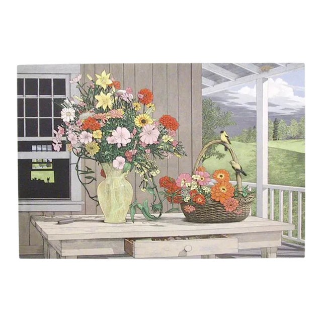 Curious Visitor, Mel Hunter, Lithograph For Sale