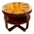 Italian Mid-Century Art Deco Style Walnut Table For Sale