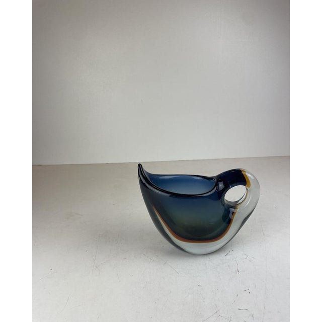 Sommerso Murano Glass Vase by Flavio Poli for Seguso Vetri D'arte, Italy, 1960s For Sale - Image 14 of 16