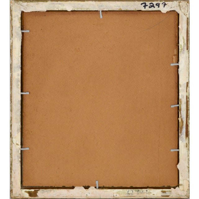 1920's Historical Fashion Illustration of Lady in 17th Century Dress by M. Solomon For Sale In Monterey, CA - Image 6 of 6