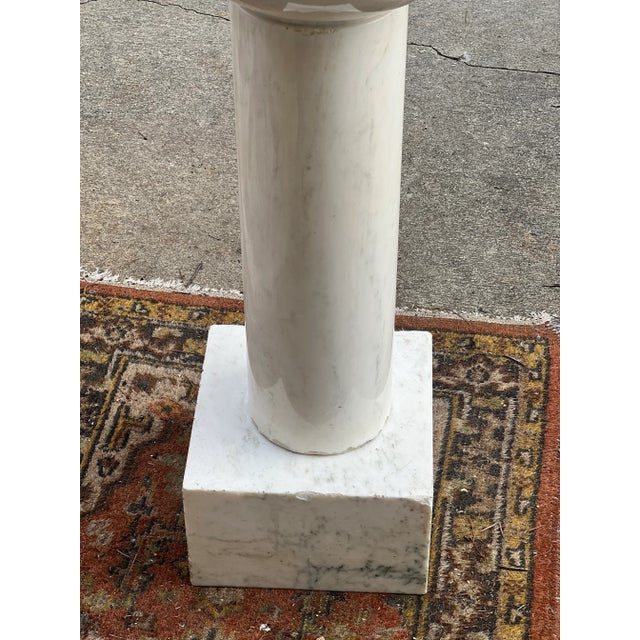 Absolutely stunning Italian marble holy water font! What a gorgeous addition to any collection. Amazing piece for the...