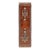 1950s Vintage Tribal Runner in Rust, Orange and Gray Pictorials, Geometric For Sale