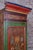 Baroque Baroque Wardrobe in Spruce with Paintings, Czech, 1800s For Sale - Image 3 of 18