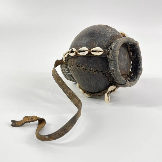 African Early 20th Century Ethiopian Small Milk Jug with No Lid For Sale - Image 3 of 8