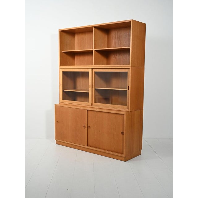 Øresund Oak Bookcase by Borge Mogensen for Karl Andersson & Söner, 1960s For Sale - Image 12 of 12