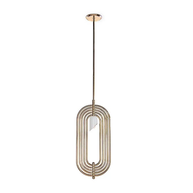 Metal Turner Pendant by Delightfull For Sale - Image 7 of 7