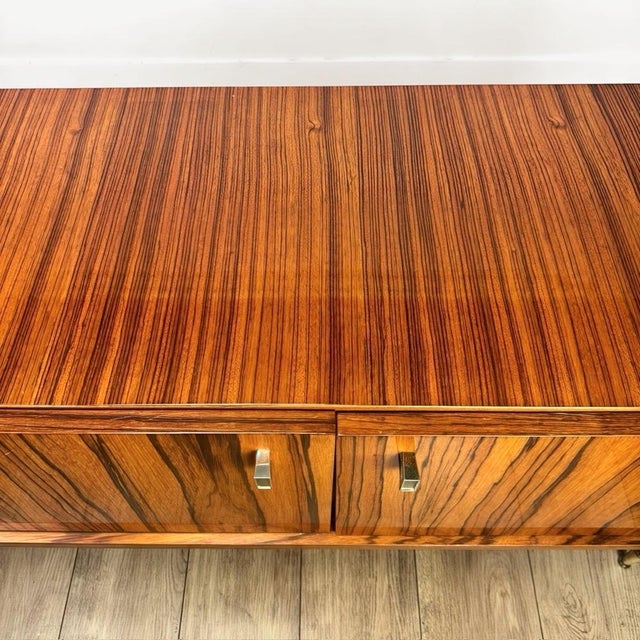 1960s Scandinavian Sideboard with Rosewood Veneer and Lacquer Finish, 1960s For Sale - Image 5 of 14