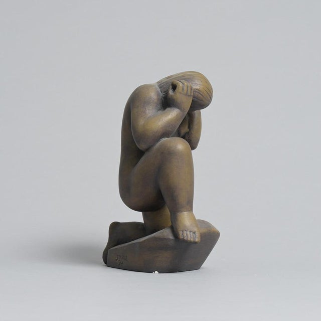 Plaster Statue by Jan Keustermans For Sale - Image 14 of 18