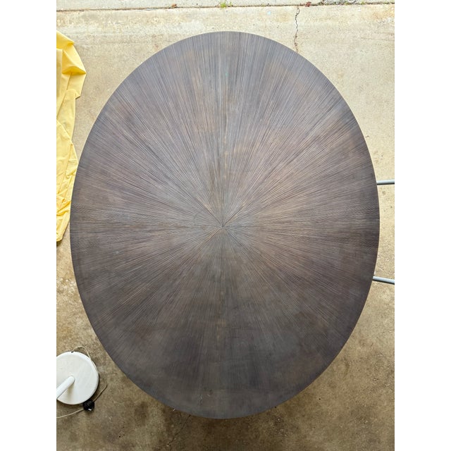 Bronze Monumental Bronze Coffee Table by Tuell & Reynolds For Sale - Image 8 of 16