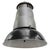 Large Vintage Industrial French Black Enamel Pendant Light from Mazda For Sale - Image 4 of 6