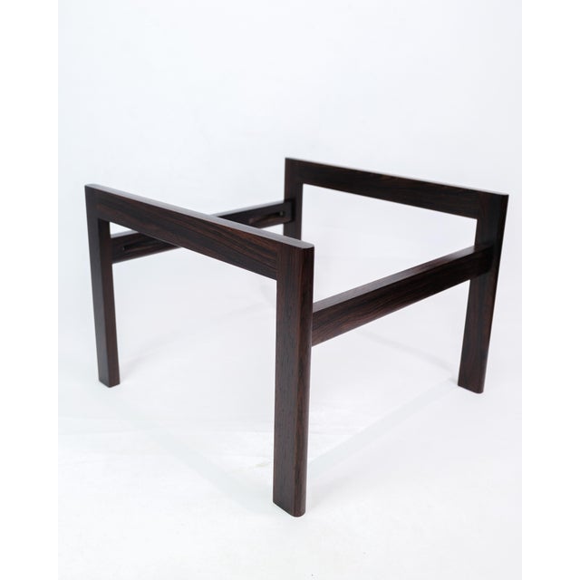 Flower Basin in Rosewood & Metal, 1960s For Sale - Image 11 of 12