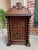 Gothic Antique French Altar Lecturn Gothic Bible Box Podium Sacristy Cabinet Carved Oak For Sale - Image 3 of 18