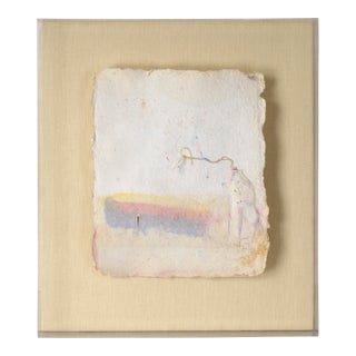 "Carta Series, Paper Imbeds" Experimental Printmaking Wall Sculpture by Harold Paris For Sale