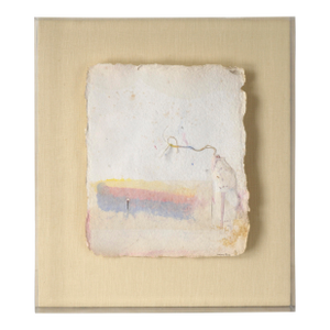 "Carta Series, Paper Imbeds" Experimental Printmaking Wall Sculpture by Harold Paris