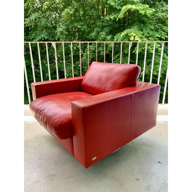 Mid-Century Leather Armchair from Rolf Benz, 2000s For Sale - Image 12 of 18