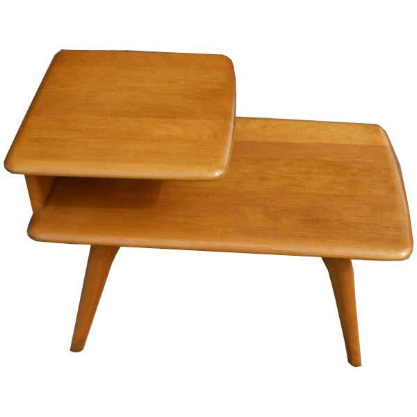 Vintage HeywoodWakefield Side Step End Table Chairish