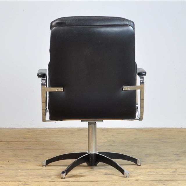 Leather Lounge Chair, 1970s For Sale - Image 11 of 12