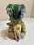 Mid-Century Italian Majolica Parrot Figurine Vase For Sale - Image 4 of 10