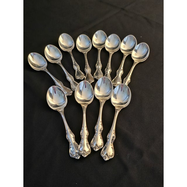 Debussy by Towle 1959 Sterling Silver Flatware 12-Place Set, 88 Pieces For Sale - Image 9 of 18