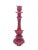 Contemporary Baroque Candleholder # 1 in Raspberry from Rebirth Ceramics For Sale - Image 3 of 3