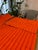 Mid 20th Century Kenneth Brozen Design Vintage Vibrant Orange Handwoven Placemats - Set of 4 For Sale - Image 4 of 8