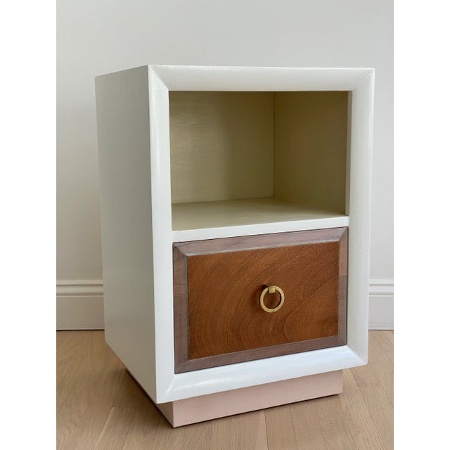 1950’s T.H.Robsjohn-Gibbings for Widdicomb Nightstand Unmarked For Sale - Image 11 of 12