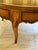 Mid-Century Modern Mid-Century Weiman "Heirloom Quality" Round French Provincial Coffee Table With Gold-Tooled Leather Top For Sale - Image 3 of 10