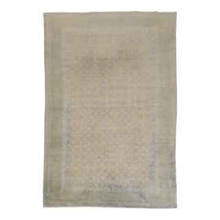 Zabihi Collection Muted Antique Chinese Rug - 4'11" x 7'9" For Sale
