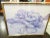 Vintage Mirrored Framed Floral Hollywood Regency Watercolor Prints Art Work- a Pair For Sale - Image 4 of 12