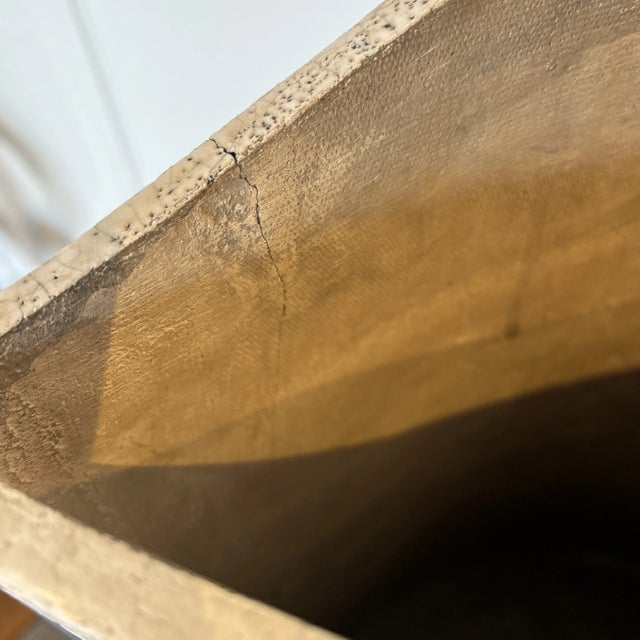 1980s Post-Modern Ceramic Pottery Slab Vase Signed For Sale - Image 9 of 11