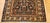 Vintage Persian Malayer Area Rug, Handwoven All Over Geometric Design, Navy & Ivory, 4’ X 4’ For Sale In Chicago - Image 6 of 14