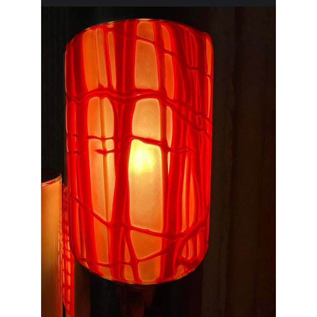 Esperia Glass Vanessa Floor Lamp by Angelo Brotto for Esperia, Italy, 1960s For Sale - Image 4 of 10