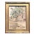 Early 20th Century House with Tree Oil Painting For Sale