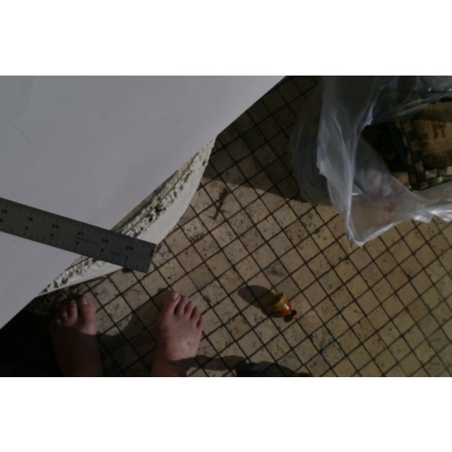 1960s Vintage Wood Ceramic Easter Egg Cups, Japan- Set of 2 For Sale - Image 9 of 10