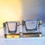 Rectangular Transparent Ashtray in Murano Glass by Flavio Poli for Seguso, 1960s, Set of 2 For Sale - Image 11 of 11