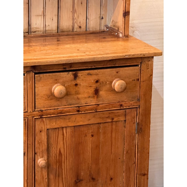 19th Century English Pine Dresser For Sale - Image 4 of 14