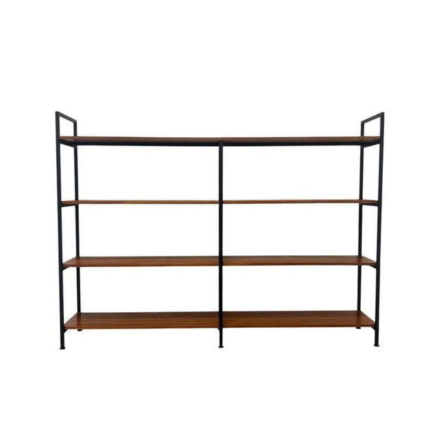 Teak Bookcase or Room Divider, 1960s For Sale - Image 16 of 16