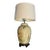 1970s Chinoiserie Butterfly Floral Ceramic Ginger Jar Table Lamp For Sale