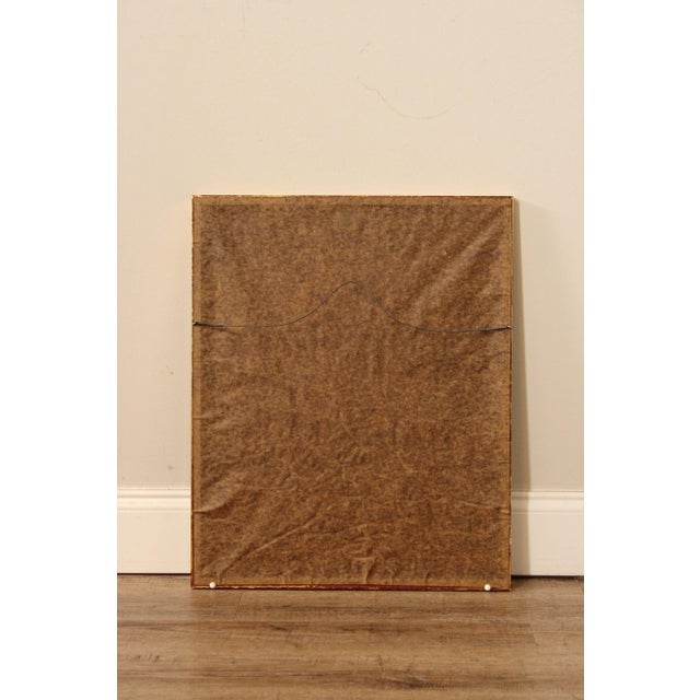 Vintage 20th Century 'Paris' Seine Colored Etching, Custom Framed For Sale - Image 12 of 13