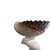 Vintage Italian Ceramic Monkey Centerpiece Bowl With Clam Shell Compote For Sale In Los Angeles - Image 6 of 12