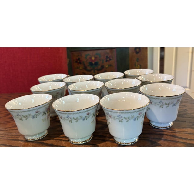 Ceramic Mid 20th Century Noritake Memory China Set W/ Multicolor Florals & Gold Trim - 93 pcs For Sale - Image 7 of 7