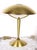 Gold Vintage Halogen Brass Mushroom Table Lamp from Sölken Leuchten, 1970s For Sale - Image 8 of 8