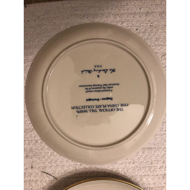 Ceramic Tall Ships China Collection - Set of 6 For Sale - Image 7 of 9