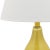 Modern 26 Inch H Double Gourd Table Lamp in Yellow - a Pair For Sale - Image 3 of 8