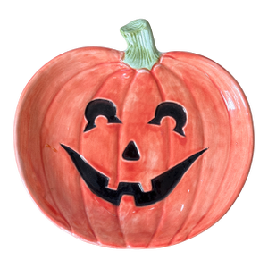 Vintage Fitz and Floyd Halloween Pumpkin Catchall