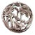 Modernist Sterling Silver Leaf Brooch / Pendant For Sale